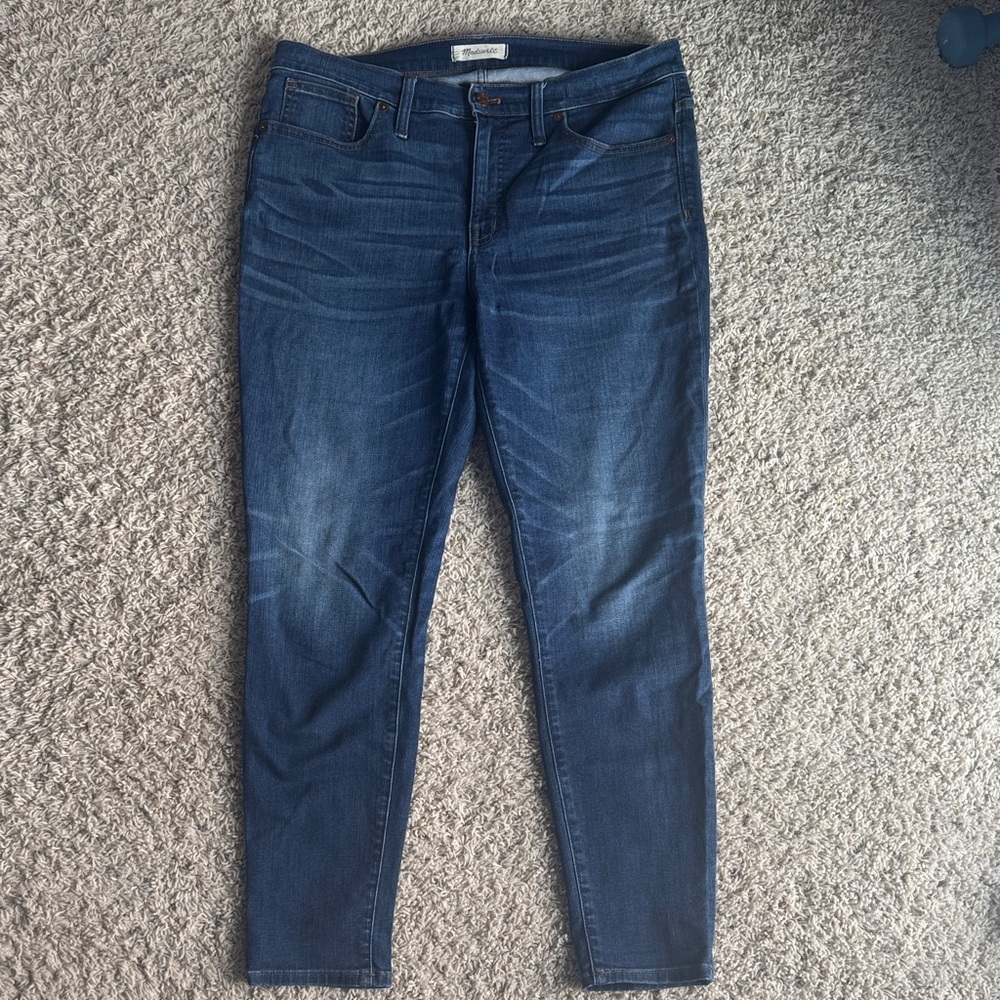 Madewell 9 in high rise skinny Women's Blue Jeans